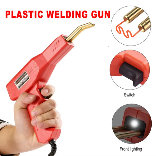 Welding Nail US/UK/AU/ EU Plastic Welding Hot Stapler Plastic Welding Machine Bumper Repair Tool 110V/220V